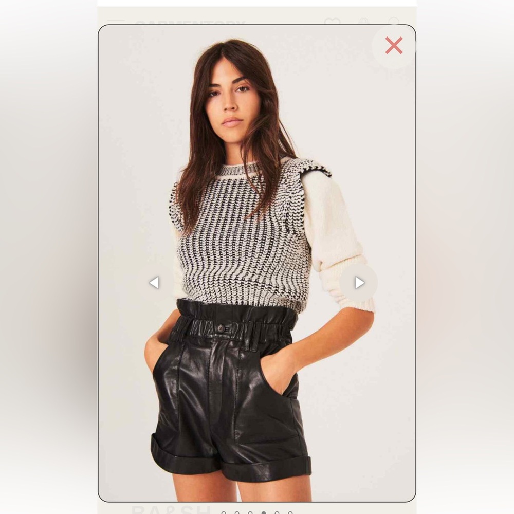 Chic & cozy BA&SH two-tone sweater